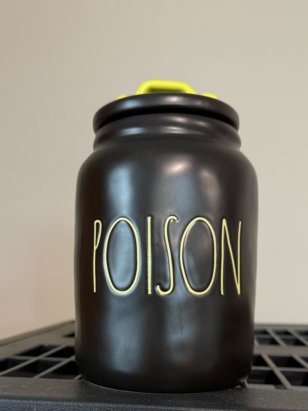 Rae Dunn Poison Small canister